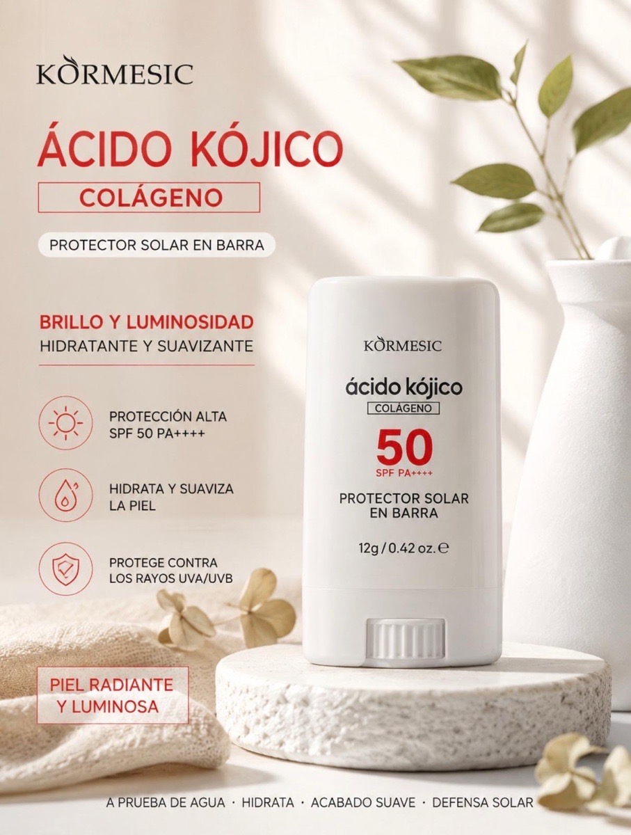 PROTECTOR SOLAR EN BARRA KOJIC ACID