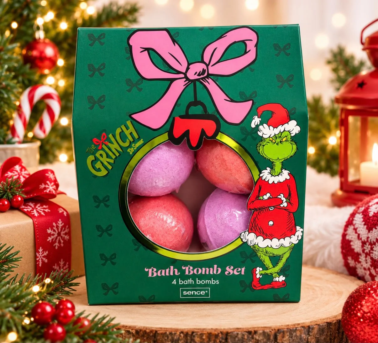 BOMBAS DE BAÑO GRINCH