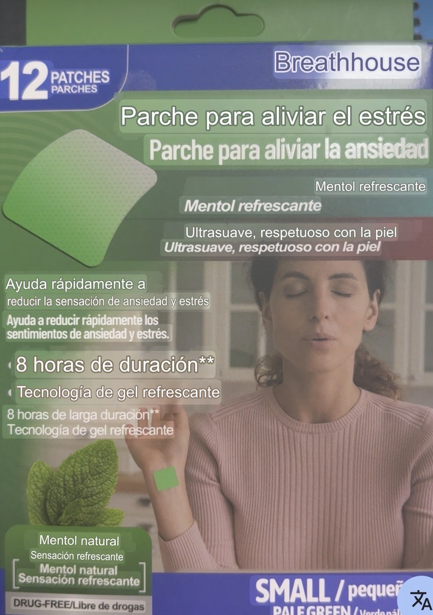 PARCHES PARA ALIVIAR EL ESTRÉS