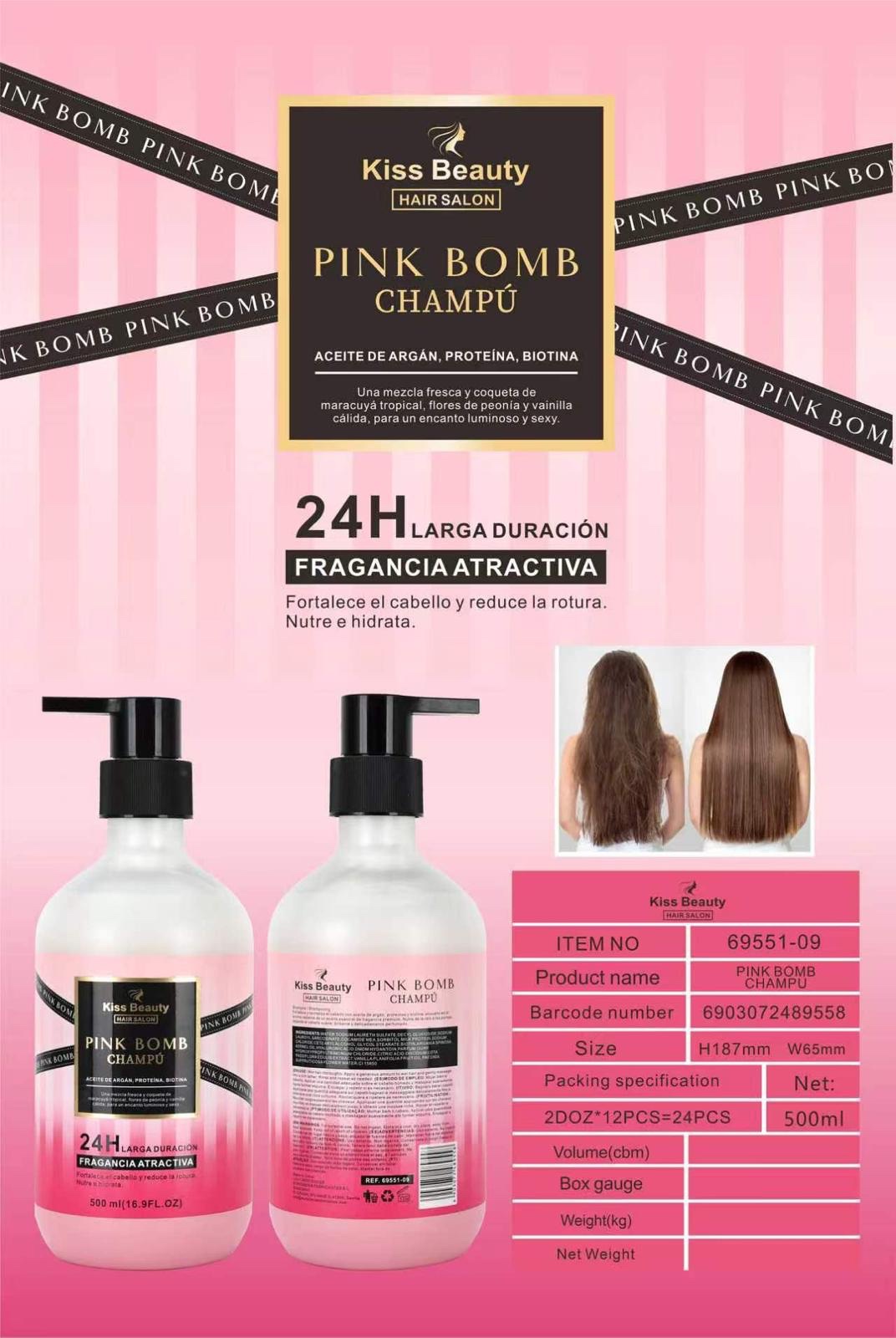 CHAMPÚ PINK BOMB